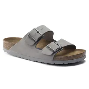 Mules femme Birkenstock Arizona Nubuk Leather image-1