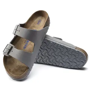 Mules femme Birkenstock Arizona Nubuk Leather image-2