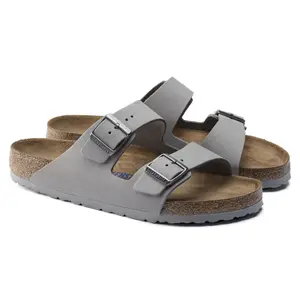 Mules femme Birkenstock Arizona Nubuk Leather image-4