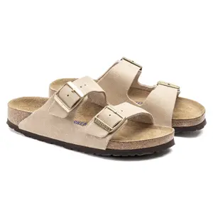 Sandales cuir suède femme Birkenstock Arizona image-4