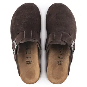 Women's clogs Birkenstock Fanny Suede Leather image-6