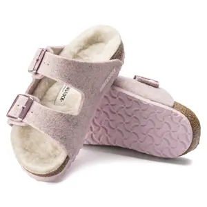Meisjes sandalen Birkenstock Arizona Happy Lamb image-4