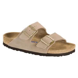 Sandales cuir suède Birkenstock Arizona image-0