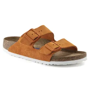 Mules femme Birkenstock Arizona Suede Leather image-0