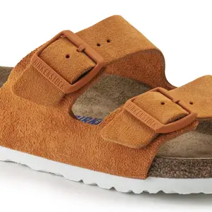 Mules femme Birkenstock Arizona Suede Leather image-1