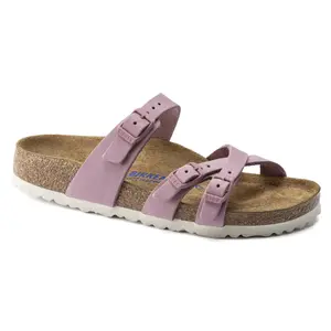 Mules femme Birkenstock Franca Nubuk Leather image-0