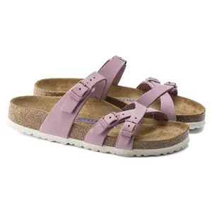 Mules femme Birkenstock Franca Nubuk Leather image-4
