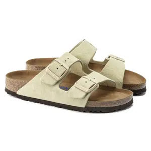 Mules femme Birkenstock Arizona Suede Leather image-4