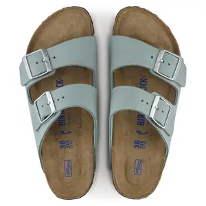 Sandales femme Birkenstock Arizona Nubuk Leather image-3