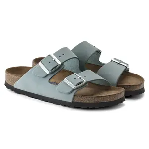 Sandales femme Birkenstock Arizona Nubuk Leather image-4
