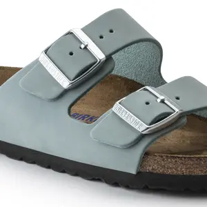 Sandales femme Birkenstock Arizona Nubuk Leather image-5