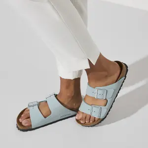 Women's sandals Birkenstock Arizona Nubuk Leather image-3