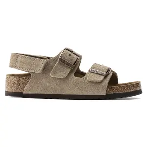 Leather sandals for children Birkenstock Milano HL Suede image-0