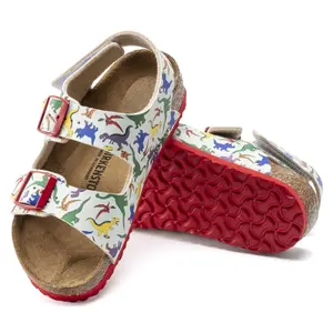 Baby boy sandals Birkenstock Milano Birko-Flor image-4