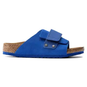 Child Suede Nubuck Leather Sandals Birkenstock Kyoto image-0