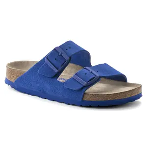 Sandales Birkenstock Arizona Suede Leather image-0
