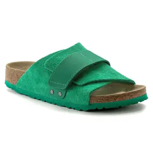 Sandales cuir nubuck suède Birkenstock Kyoto image-1