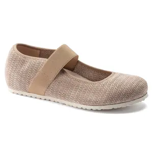 Ballerinor i präglat läder för kvinnor Birkenstock Tess image-1
