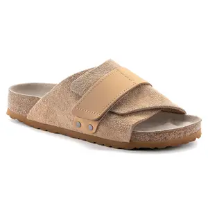 Sandales cuir nubuck suède Birkenstock Kyoto image-1