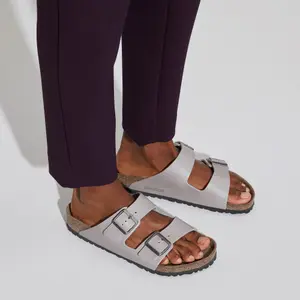 Natural leather sandals Birkenstock Arizona image-4