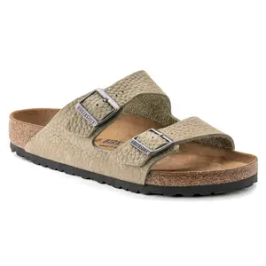 Nubuck leather sandals Birkenstock Arizona image-1