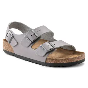 Natural leather sandals Birkenstock Milano BS image-1