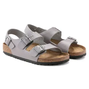 Natural leather sandals Birkenstock Milano BS image-2