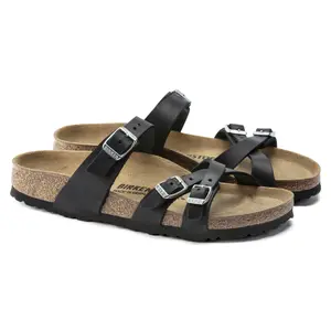 Sandals Birkenstock Franca Natural Leather Oiled image-1