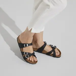 Sandals Birkenstock Franca Natural Leather Oiled image-4
