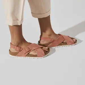 Women's sandals Birkenstock Tulum Suede Leather image-3