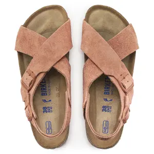 Women's sandals Birkenstock Tulum Suede Leather image-4