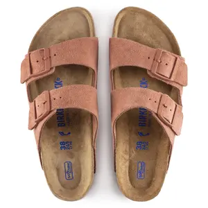 Mules femme Birkenstock Arizona Suede Leather image-3