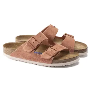 Mules femme Birkenstock Arizona Suede Leather image-4