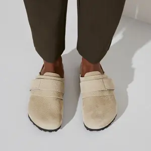 Nubuck Leather Clogs Birkenstock Nagoya image-5