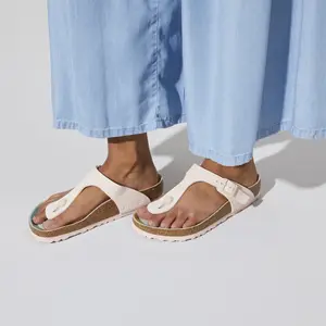 Sandales femme Birkenstock Gizeh Vegan Birko-Flor Birkibuc image-3