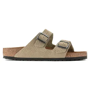 Nubuck leather sandals Birkenstock Arizona image-0