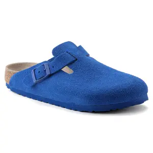 Sandały ze skóry zamszowej Birkenstock Boston image-1