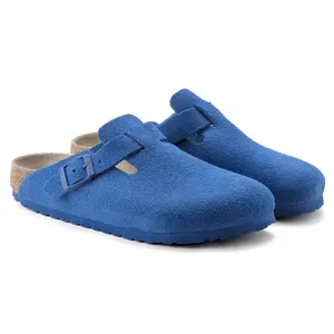 Sandały ze skóry zamszowej Birkenstock Boston image-2