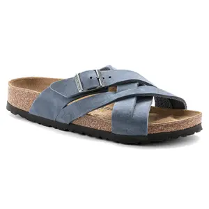 Sandalen aus Leder Birkenstock Lugano image-1