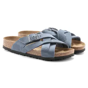 Sandalen aus Leder Birkenstock Lugano image-2