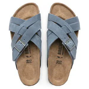 Sandalen aus Leder Birkenstock Lugano image-6