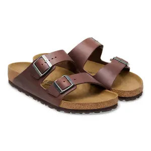 Sandals Birkenstock Arizona Grip Natural Leather image-4