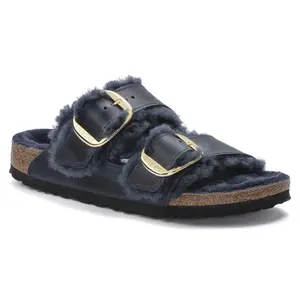 Leather sandals oiled woman Birkenstock Arizona Big Buckle Oiled image-1