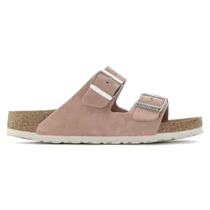 Sandálias femininas Birkenstock Arizona Soft Footbed Suede Leather image-0