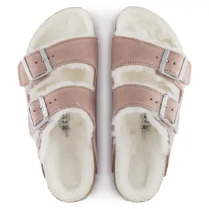 Sandales femme Birkenstock Arizona Shearling Vl Laf image-5