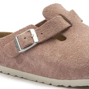 Sabots suède estampé Birkenstock Boston image-6