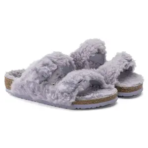 Baby girl sandals Birkenstock Arizona Fur image-2