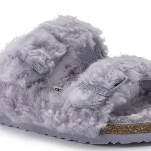 Baby girl sandals Birkenstock Arizona Fur image-5
