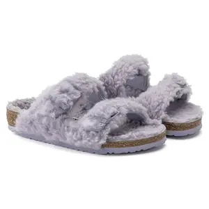 Girl's sandals Birkenstock Arizona Fur image-1