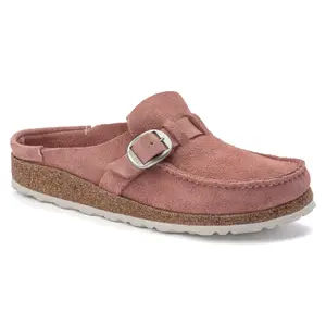 Women's suede clogs Birkenstock Buckley image-1